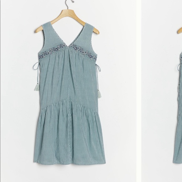 Anthropologie Aida Embroidered Mini 